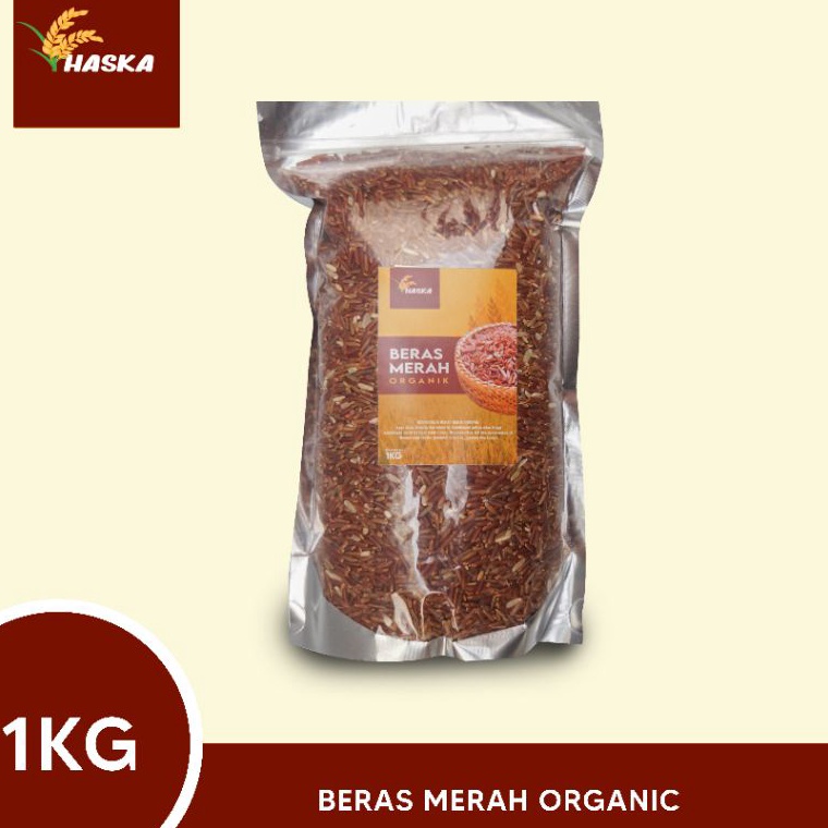 

BAYAR DITEMPAT Beras Merah Organik 1 kg varian sosoh dan pecah kulit sehat dan murah untuk diet
