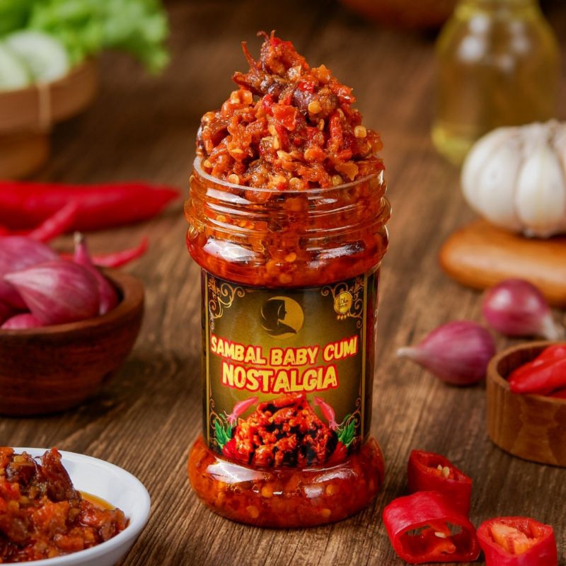 

Sambal | Sambal Baby Cumi | Sambal Baby Cumi Nostalgia 130gram