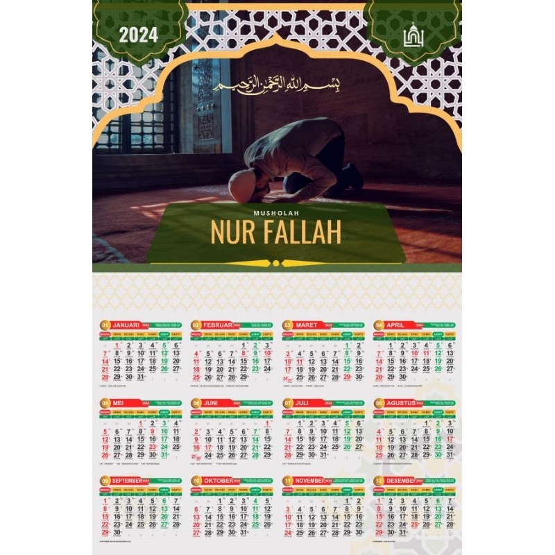 

[ESTIMASI 2 -3 HARI] Cetak Kalender Custom A3 Foto Sendiri Termurah Terbaru ( silahkan baca kotak deskripsi untuk penjelasan PO )