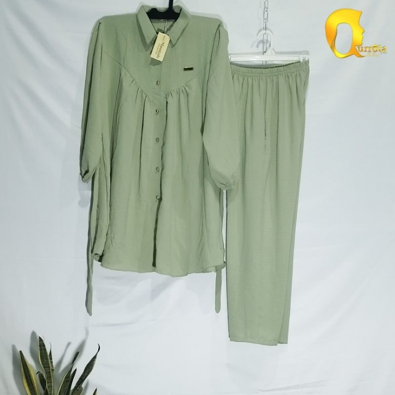 SETELAN CELANA POLOS // SETELAN CELANA CRINKLE // SETCEL POLOS // SETCEL CRINKLE