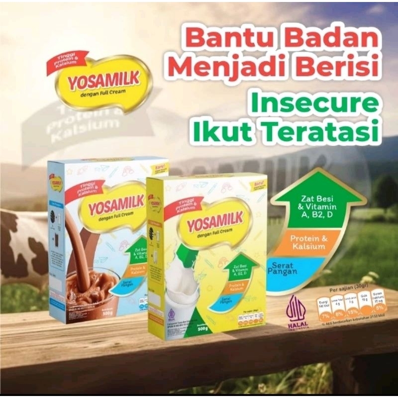 

YOSAMILK SUSU PENAMBAH NAFSU MAKAN ANAK 500g