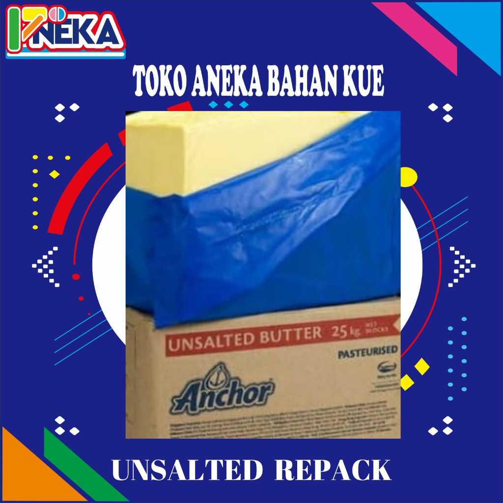 

Butter Unsalted Anchor 250gr (Repack)