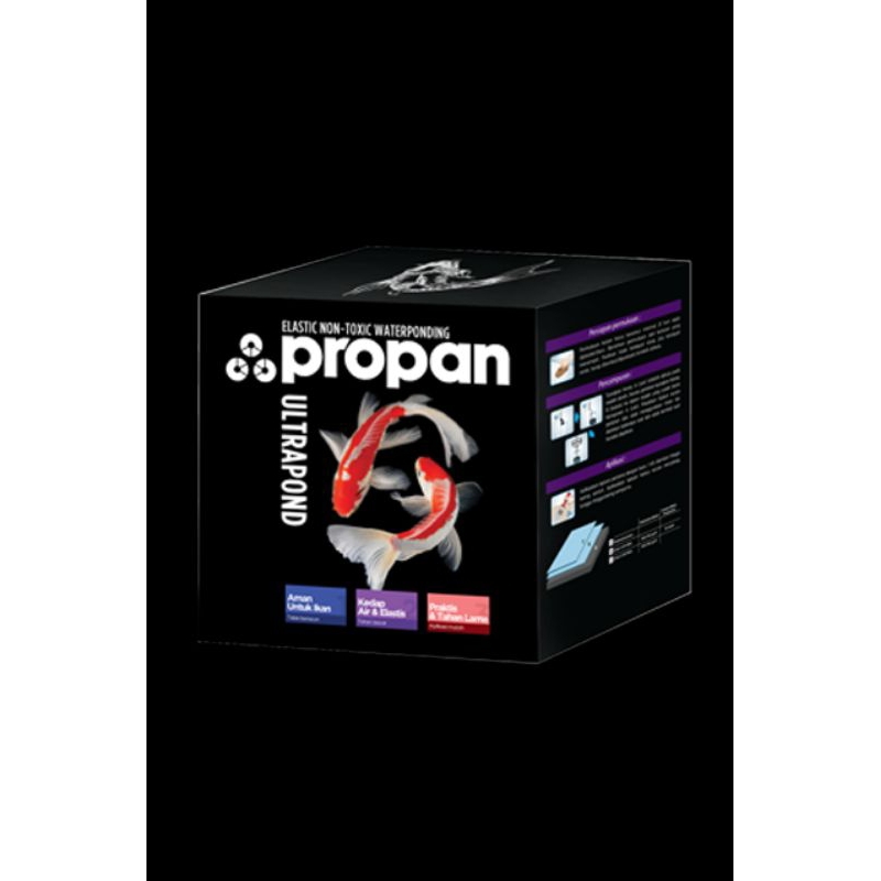 Ultrapond cat anti bocor untuk kolam ikan.
