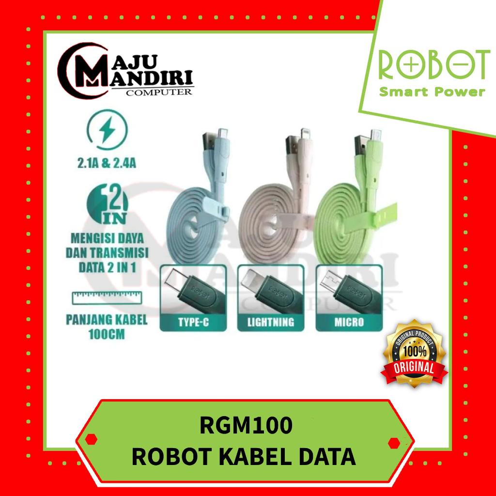 ROBOT Kabel Data Micro USB RGM100 Kabel Charger Casan HP Android
