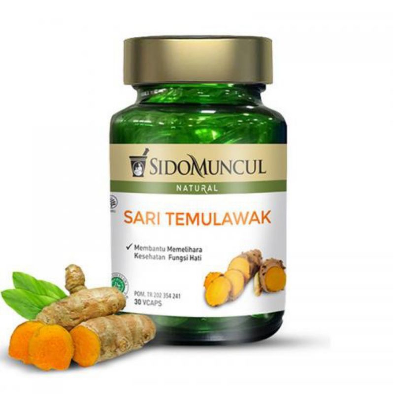 Sidomuncul Sari Temulawak 30 kapsul