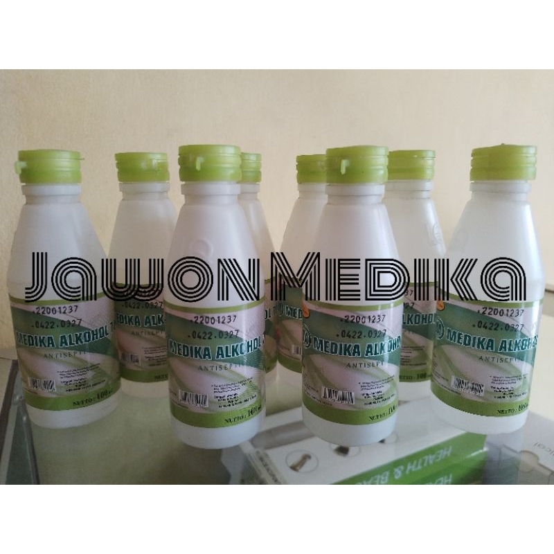 Alkohol 70% 100ml Medika/Medika Alkohol 70% 100ml Antiseptic