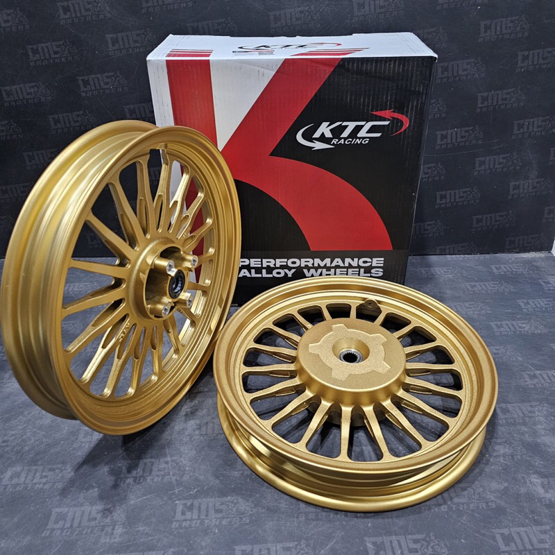 Velg KTC Racing Rebel Beat Scoopy Genio Spacy Vario 110-Gold