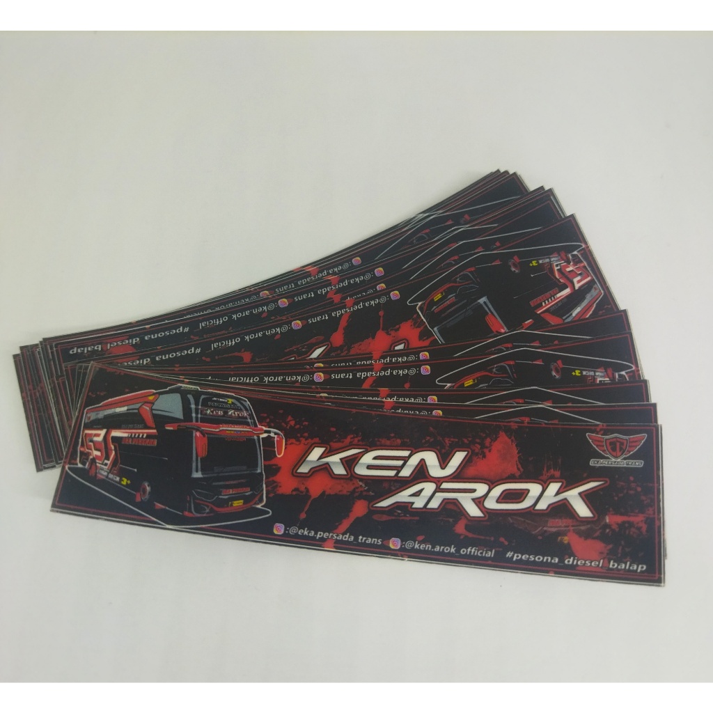 

STIKER BASURI KEN AROK DAN ANDROMEDA ASLI GARASI