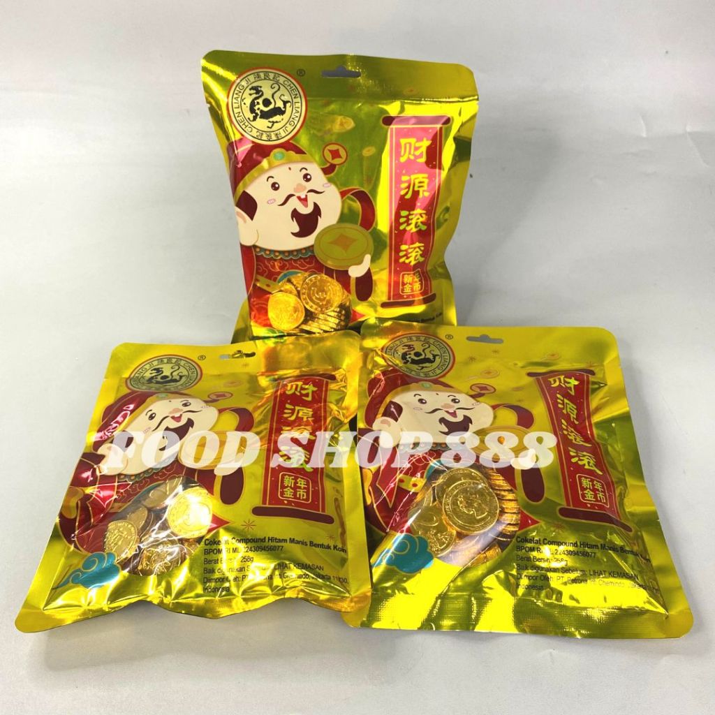 

Coklat Koin Emas / Coklat Koin Imlek Kemasan Refil 258gr