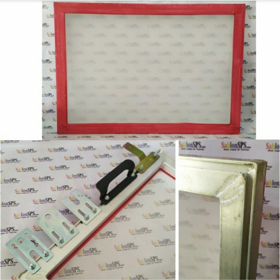 SCREEN ALUMINIUM 40X60 T120 PUTIH POLOS