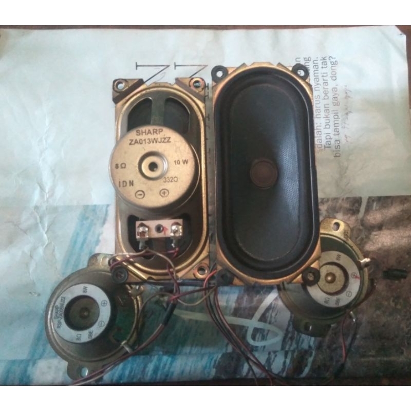 Speaker TV SHARP CRT/Tabung,8'Ohm 10 watt