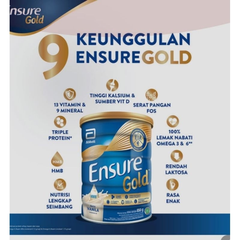 

Ensure Gold 850 gr exp 2025