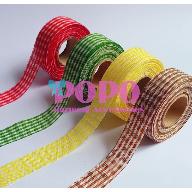 

pita kotak" 2.5cm ( isi:-/+15meter )