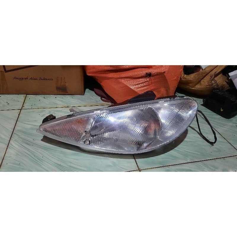 HEADLAMP PEUGEOT 206 ORIGINAL