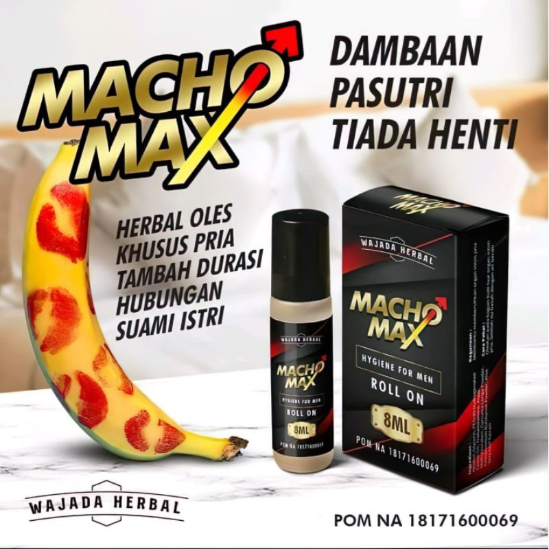 Macho Max Hygiene For Man Herbal Oles Untuk Pria Perkasa Tahan Lama Sudah BPOM
