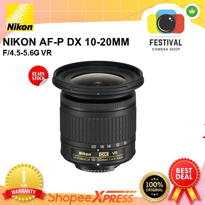 Nikon AF-P DX 10-20mm f/4.5-5.6G VR