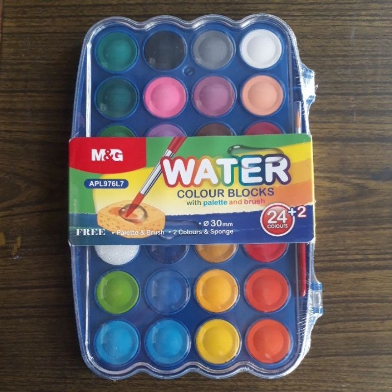 

WATERCOLOUR BLOCKS (CAT AIR) APL976L7 24W : M&G