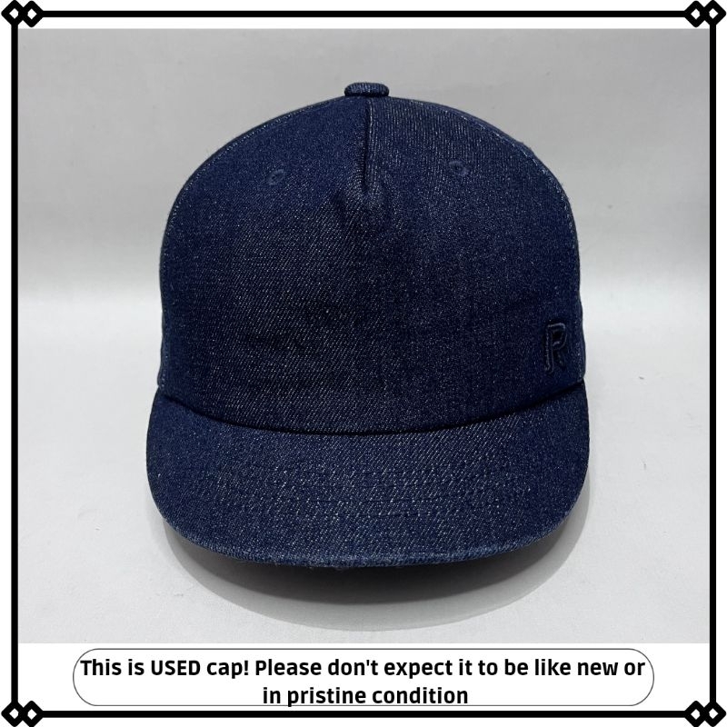 topi jeans visor pendek original second prelove branded