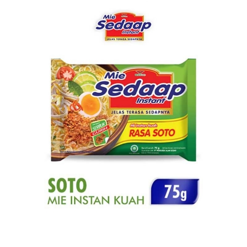

Mie Sedaap Instan Soto | Harga 1 Karton Isi 40Bks