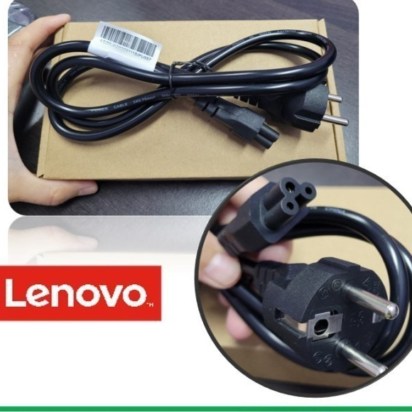 Kabel power adaptor charger laptop Lenovo Thinkpad Original 3 lubang