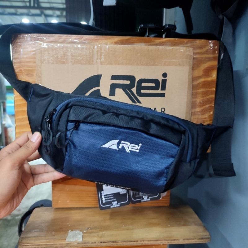 official tas pinggang pria mahalona arei outdoorgear waist bag rei original