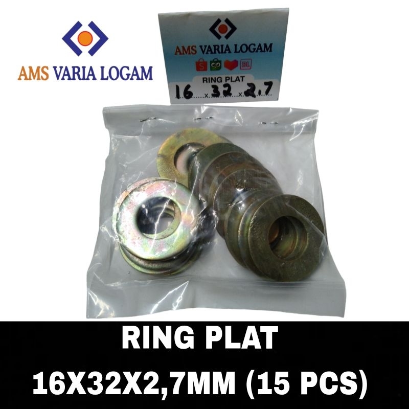 RING PLAT M16 | RING PLAT 16X32X2,7MM | RING PLAT MURAH | RING PLAT M16