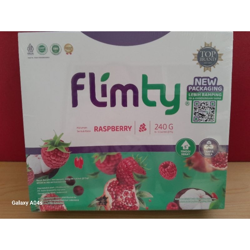 Flimty Fiber 1 Box  Antioksidan Fit Slim & Healthy