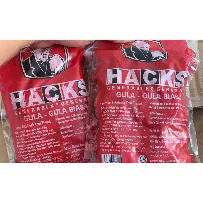 

PERMEN HACKS 400gr