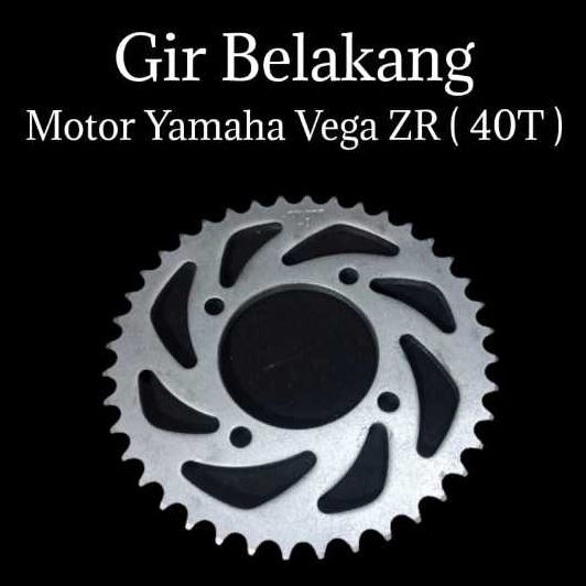 Gir Belakang Motor Yamaha Vega ZR 40T 1 Pcs