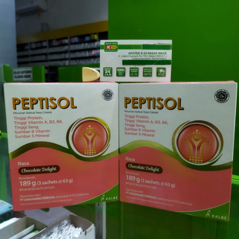 

Peptisol Coklat 189g (per Pcs)