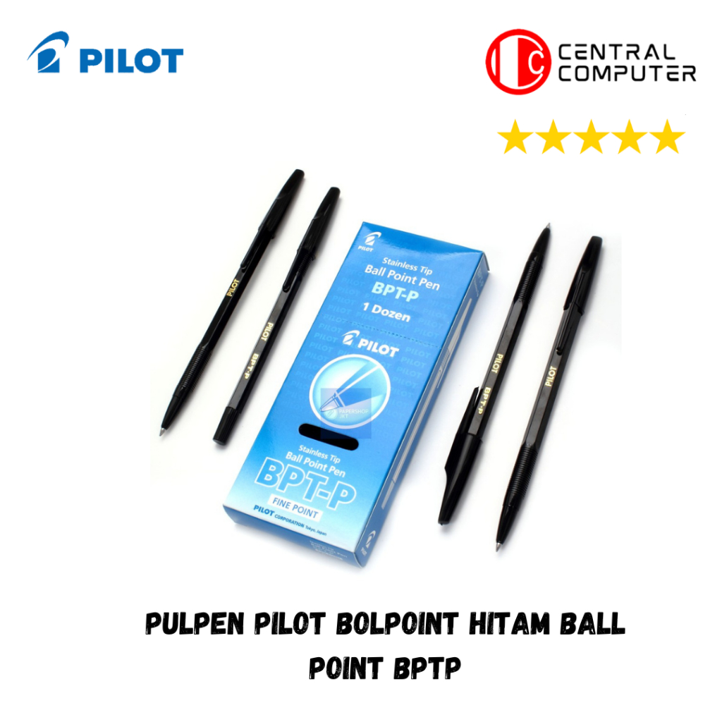 

Pulpen Pilot Bolpoint Hitam Ball Point BPTP