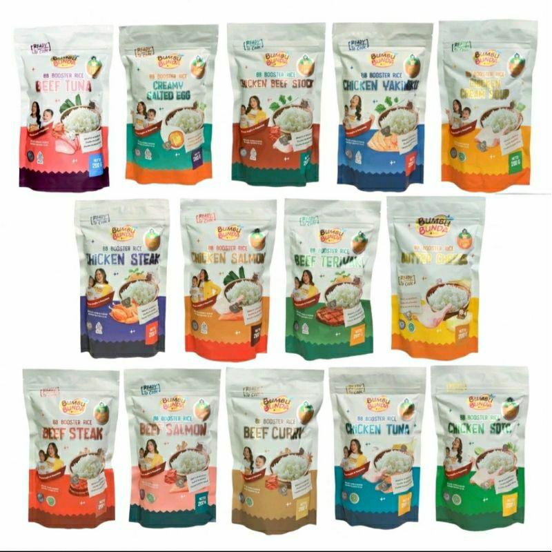 

BUMBU BUNDA BY ELIA BB Booster Rice 200G | Bubur Mpasi Bayi | Bubur Homemade lengkap dari Beras Putih