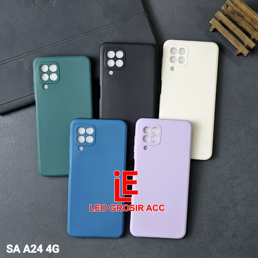 SAMSUNG A22 4G SOFT CASE MACARON LIQUID EDGE MACARON SQUARE CASE SAMSUNG A22 4G