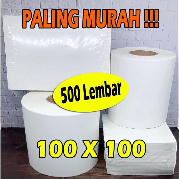 

COD TERMURAH 1x1 Label Sticker Thermal Direct Thermal Sticker Kertas Thermal Label Thermal Kertas Stiker Resi Kertas Printer Thermal Stiker Thermal Sticker Thermal 5pcs