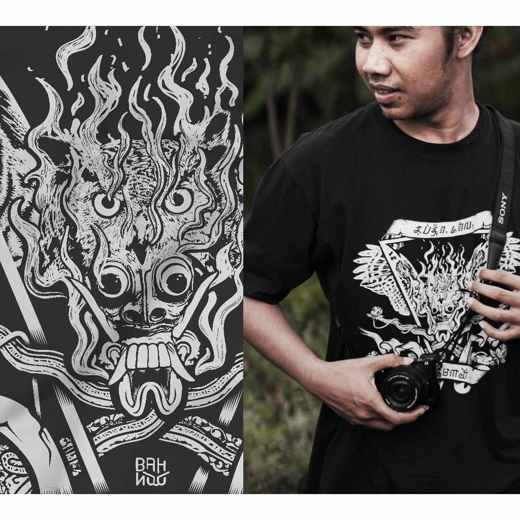 Kaos Bahnoo - Bahnospati Aksara Jawa dan Sunda Kuno