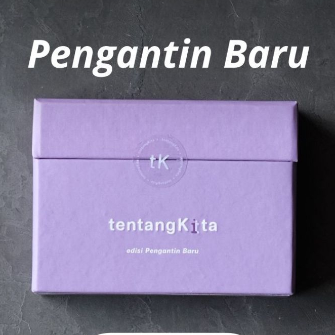 Permainan Kartu Tentang Kita Edisi Pengantin Baru Game Card New Lyweds Kartu Pertanyaan Deep Talk