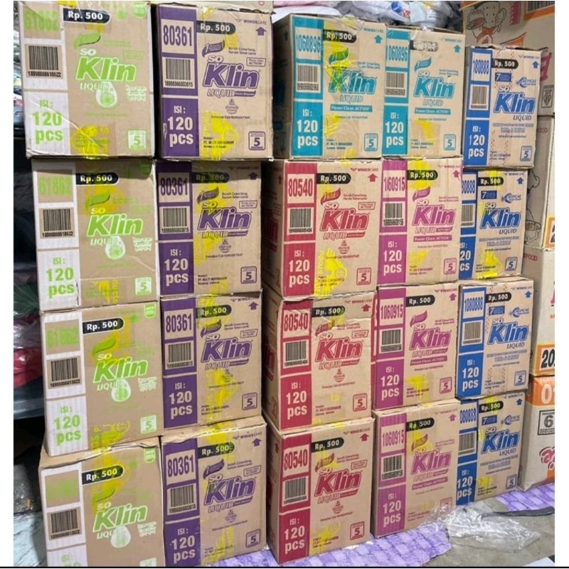 SOKLIN CAIR/ SOKLIN LIQUID 1DUS 20 ML isi 120 sachet