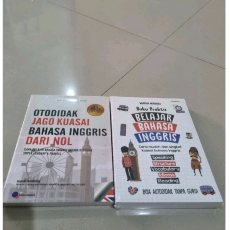 

BUKU OTODIDAK JAGO KUASAI BAHASA INGGRIS DARI NOL DAN BUKU PRAKTIS BELAJAR BAHASA INGGRIS