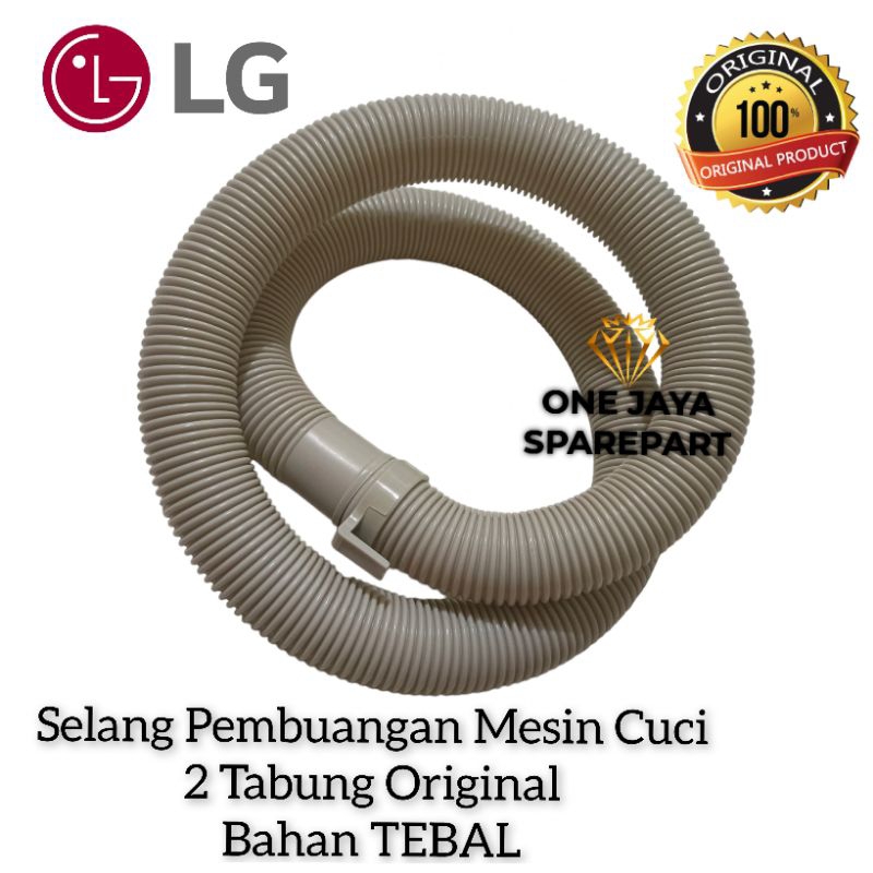 [PROMO]Selang Pembuangan Mesin cuci LG 2 Tabung Original Tebal