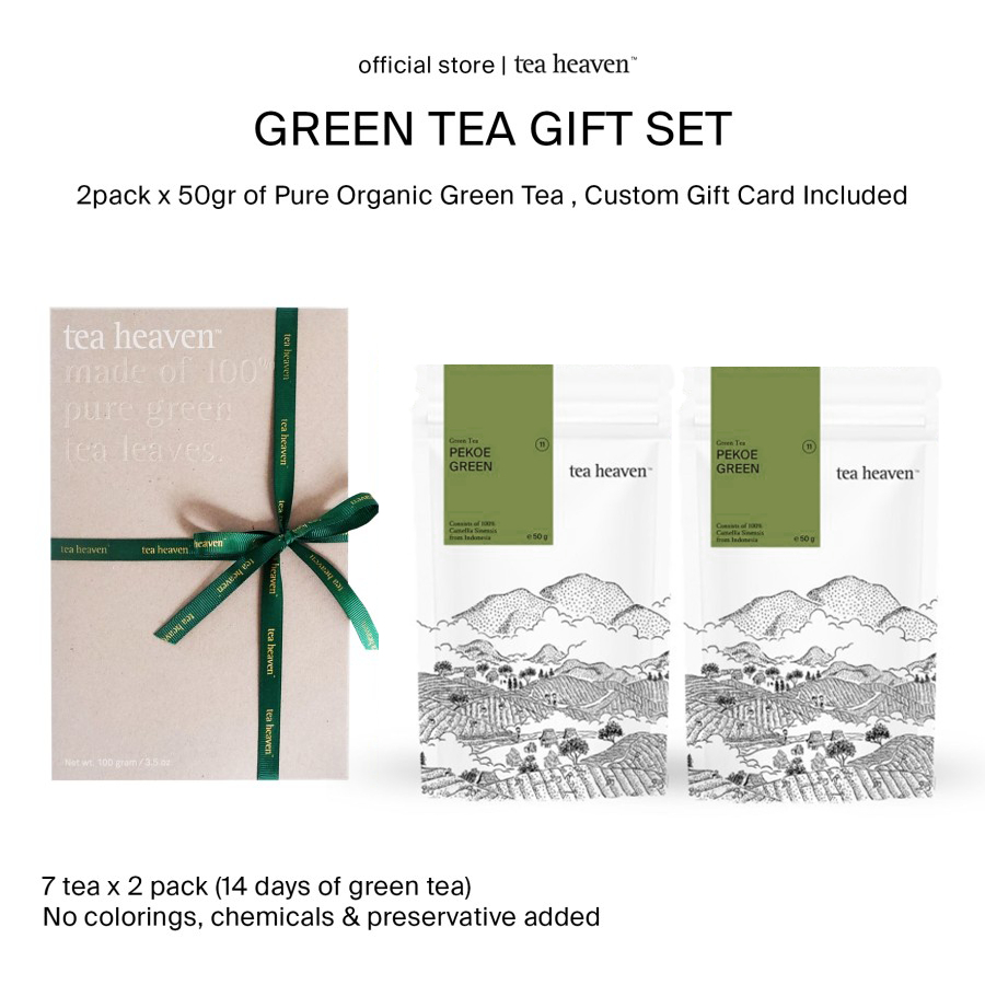 

Green Tea Gift Set / Teh Hijau Set Tea Heaven Hampers