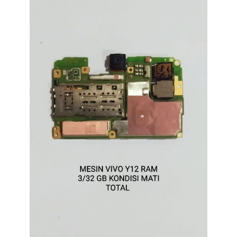 MESIN VIVO Y12 RAM 3 32 GB KONDISI MATI TOTAL