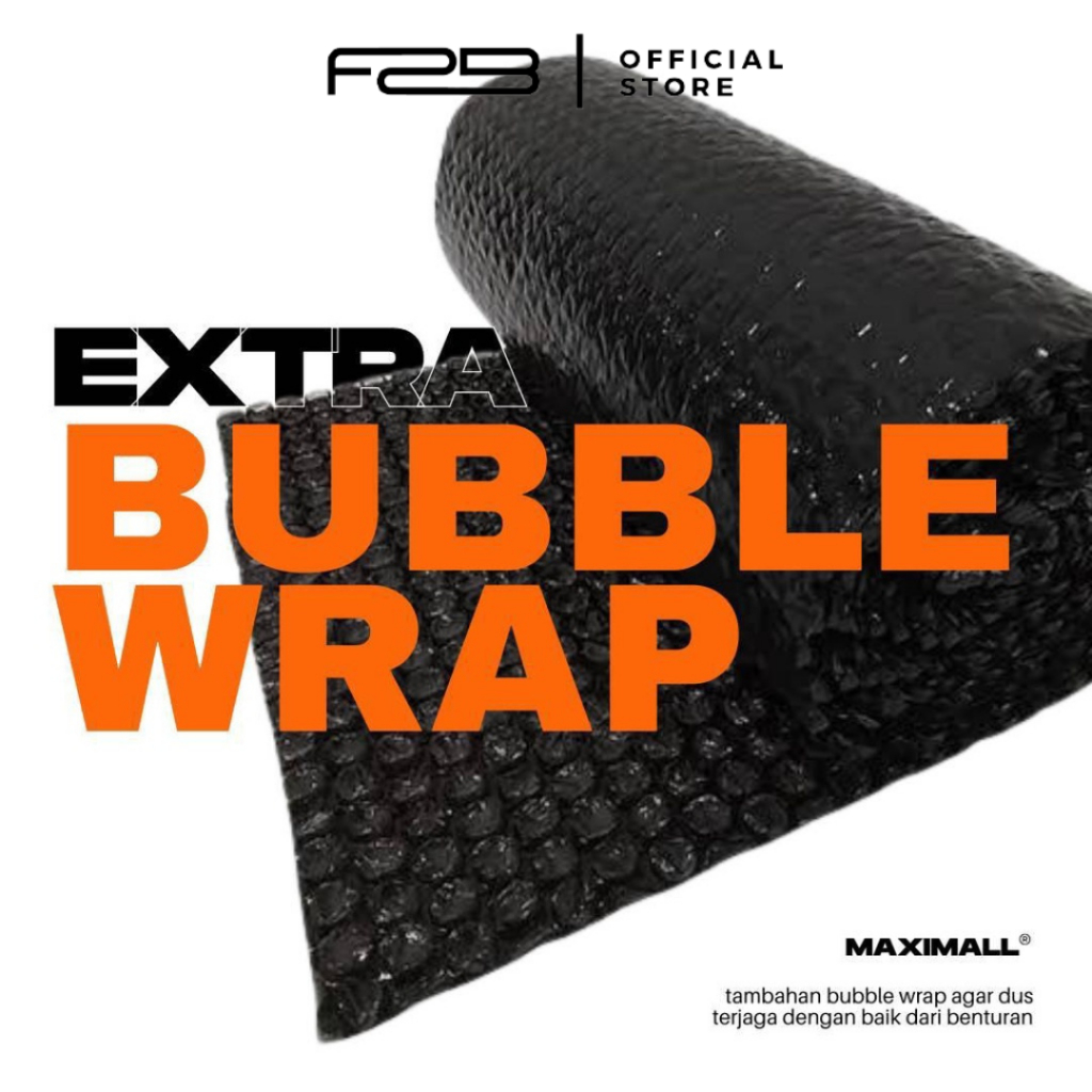 

Bubble Wrap Hitam Tambahan untuk Packing paket buble bungkus sepatu