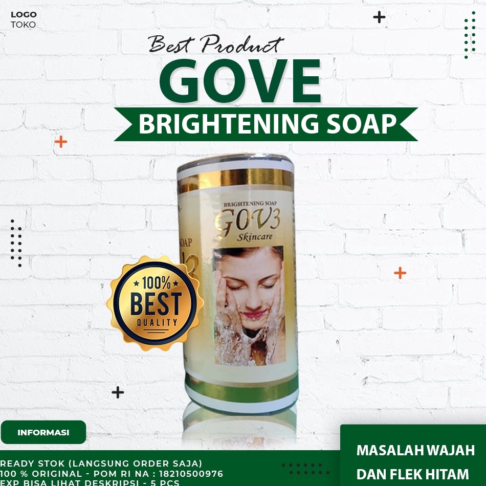 PAKET LENGKAP Sabun Gove ORIGINAL 1   KEMASAN BARU