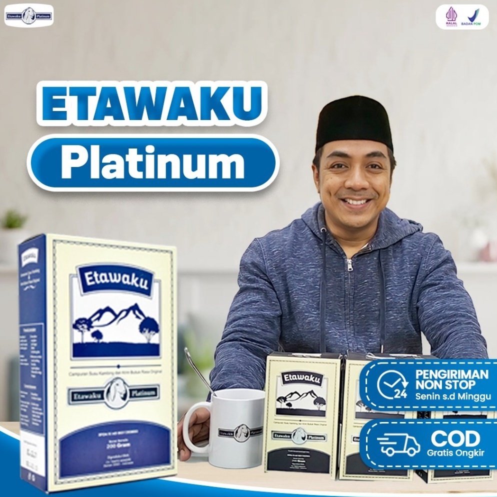 

Splash Etawaku Platinum Susu Murni Kambing Etawa Atasi Masalah Pernafasan Optimalkan Kepadatan Tulang Sendi Asma Bronkitis Radang Tenggorokan Tingkatkan Kekebalan Imunitas Lancarkan Pencernaan Isi 2gr