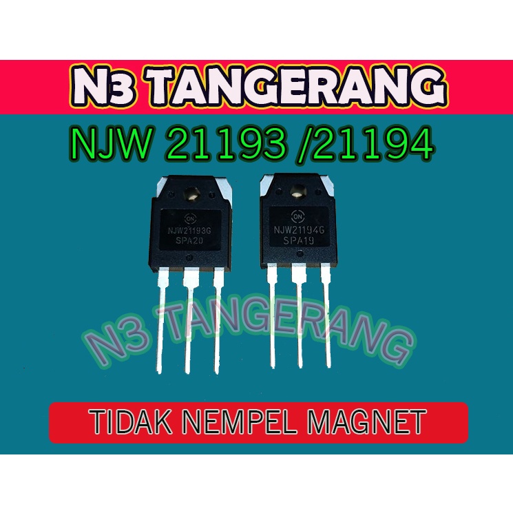 COD TERMURAH TRANSISTOR NJW 21193 NJW 21194 TR NJW 21193G NJW 21194G