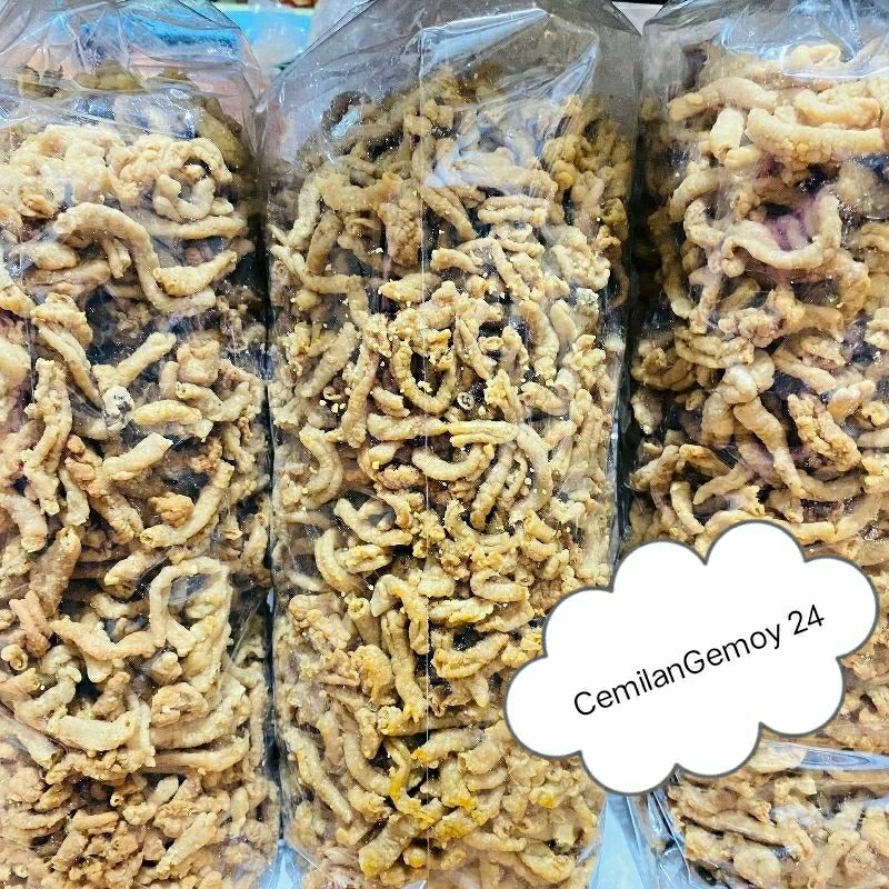 

KRIPIK USUS AYAM 2KG ORIGINAL GURIH RENYAH ENAK