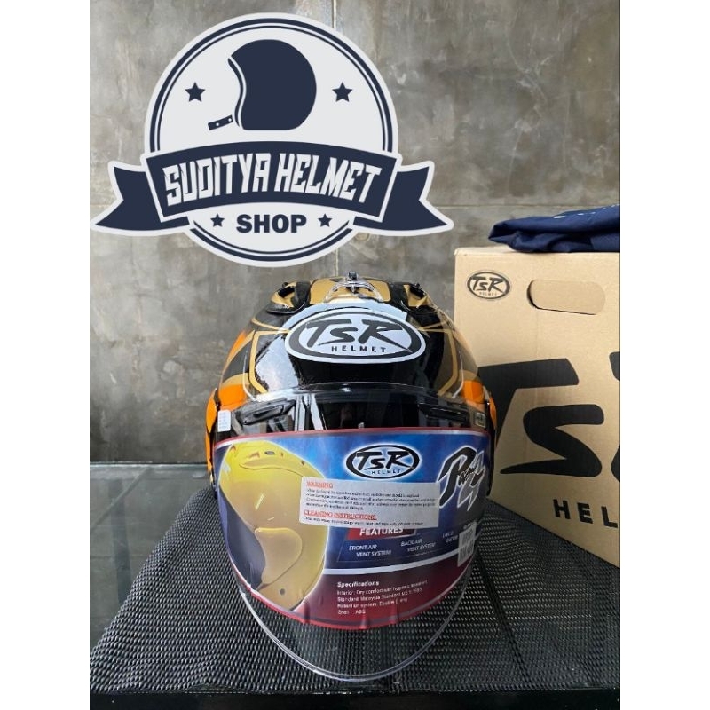 HELM TSR RAM 4 PEDROSA SAMURAI GOLD