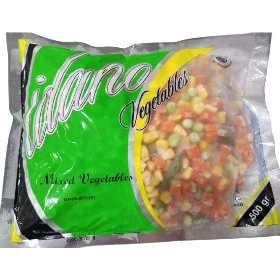 

IDAHO Mix Vegetable 500gr (Tahan suhu ruangan 3hari)