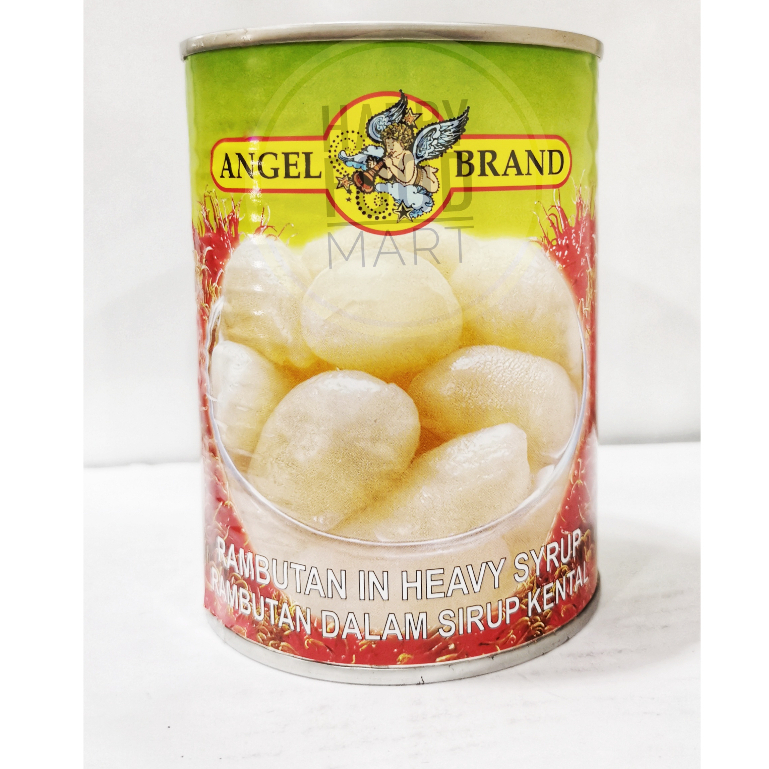 

[BPOM RI] ANGEL BRAND RAMBUTAN IN HEAVY SYRUP 565 GRAM/BUAH RAMBUTAN KALENG