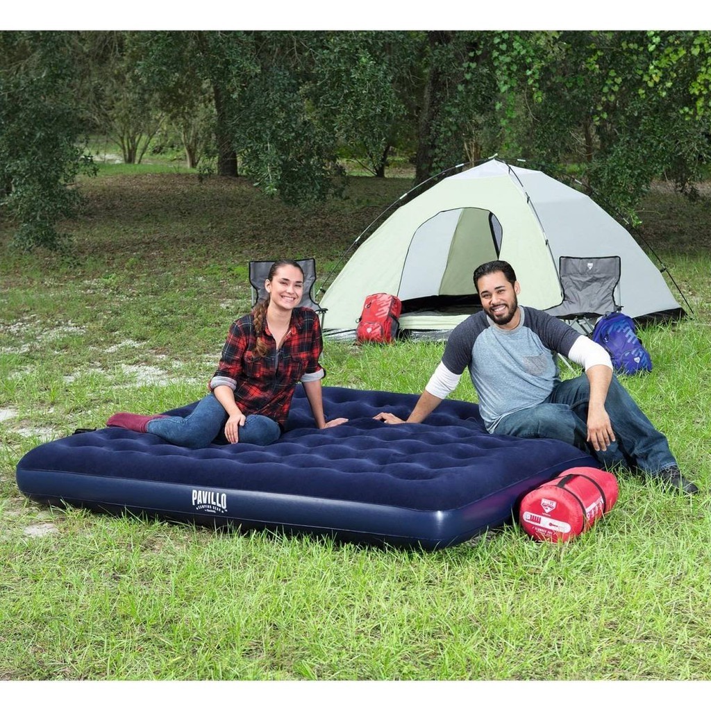 Bestway 67003 Kasur Angin Queen Size 203cm x 152cm Matras Tiup Air Bed Ukuran Queen